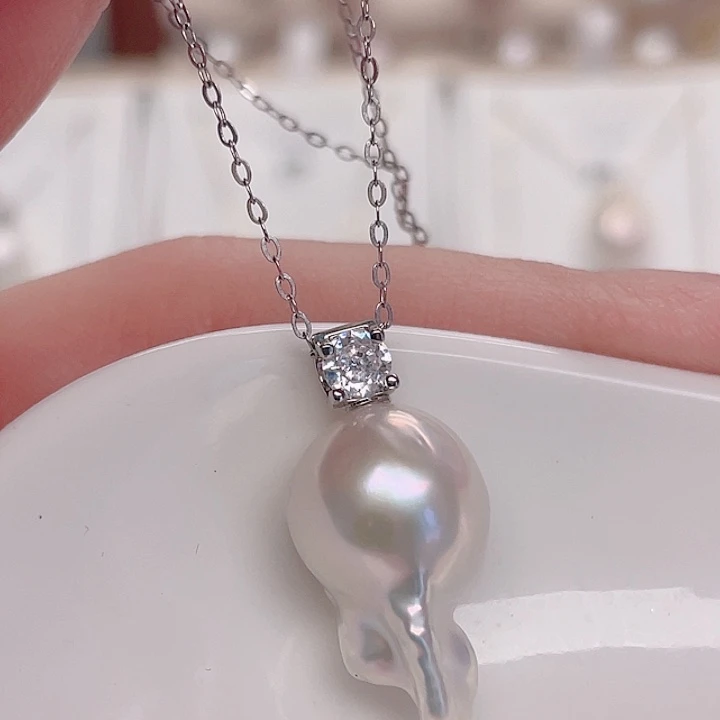 淡水珍珠未镶嵌颈饰