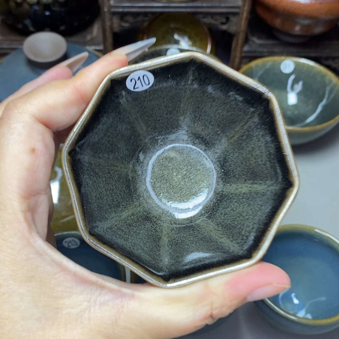 茶盏建窑建盏主人杯