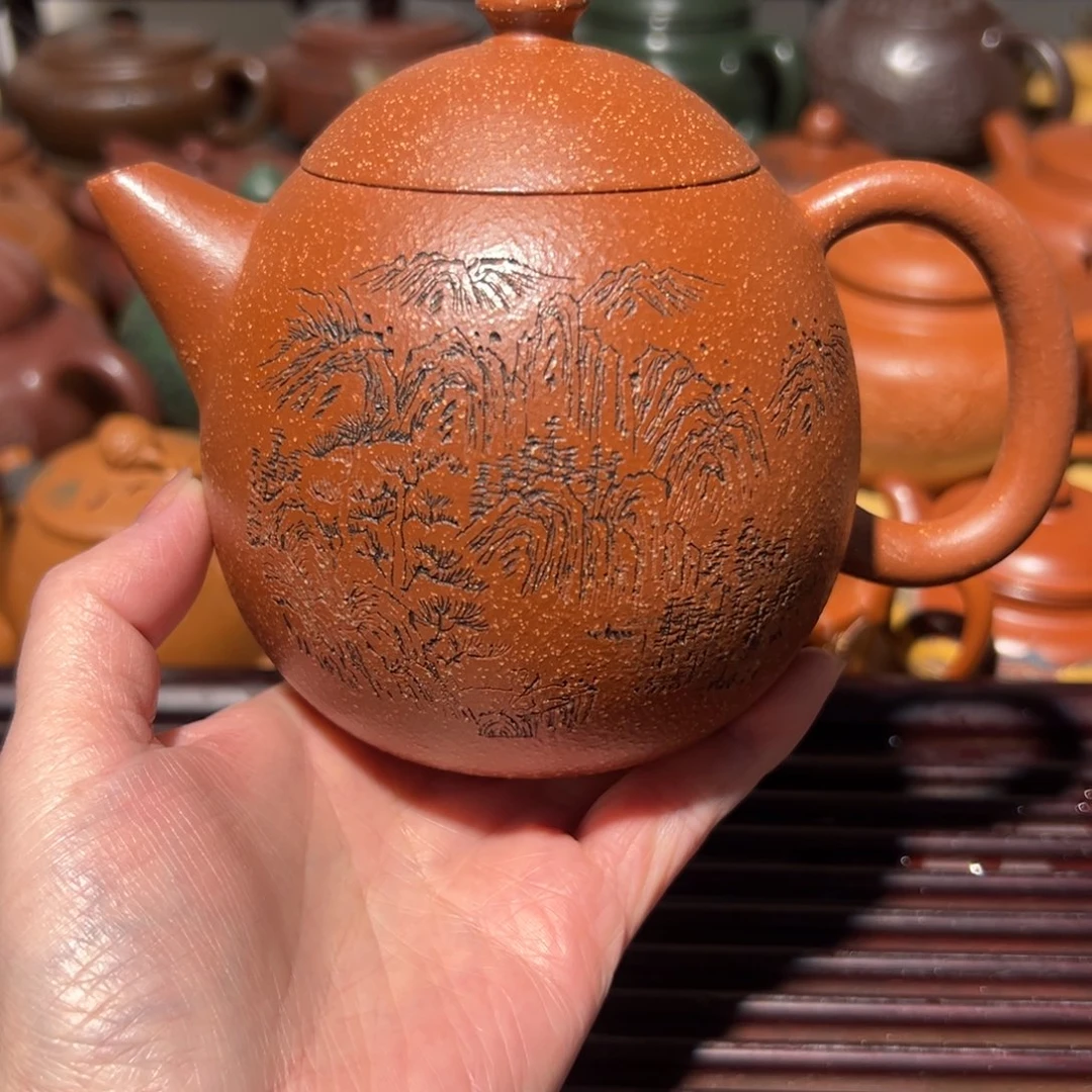 紫砂茶壶宜兴紫砂400