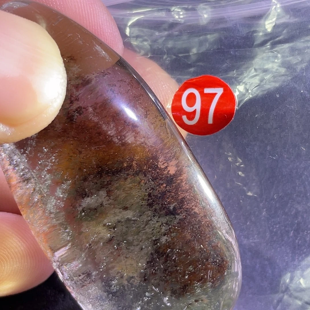 金***比发晶吊坠(赠链)未镶嵌