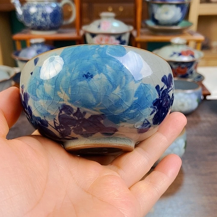 小***.瓷片手工制作工艺精湛等