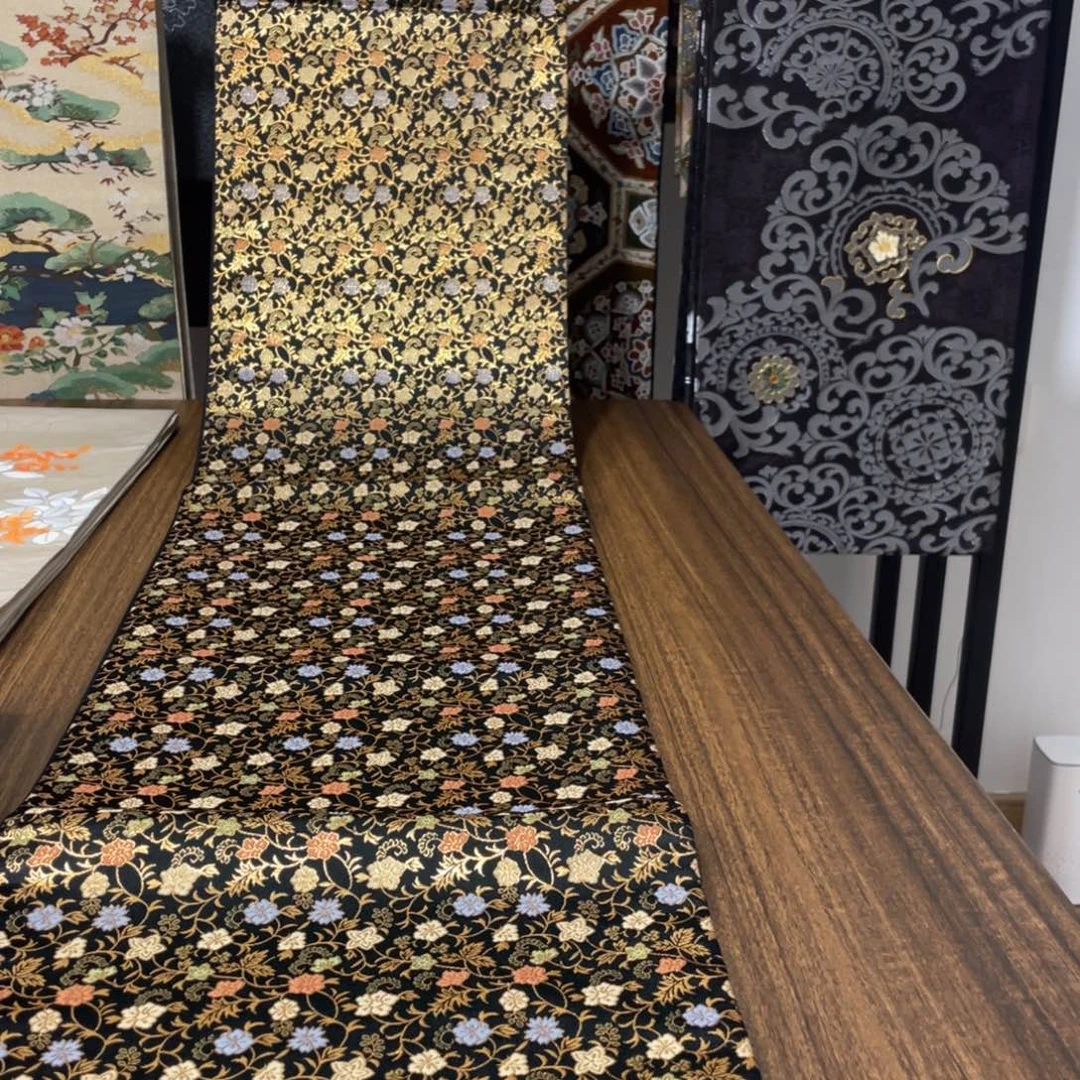 织绣唐锦西阵织桌旗20