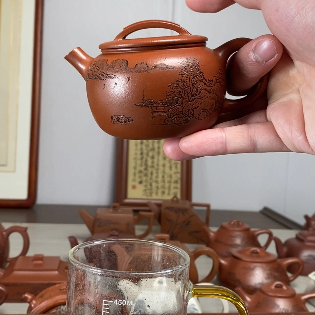 茶壶紫砂原矿泥料传统工艺制作