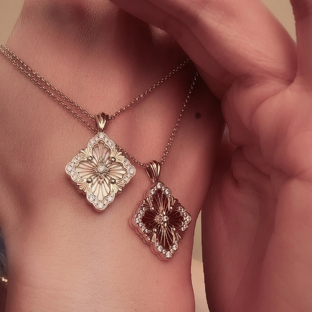 合金合金布布项链