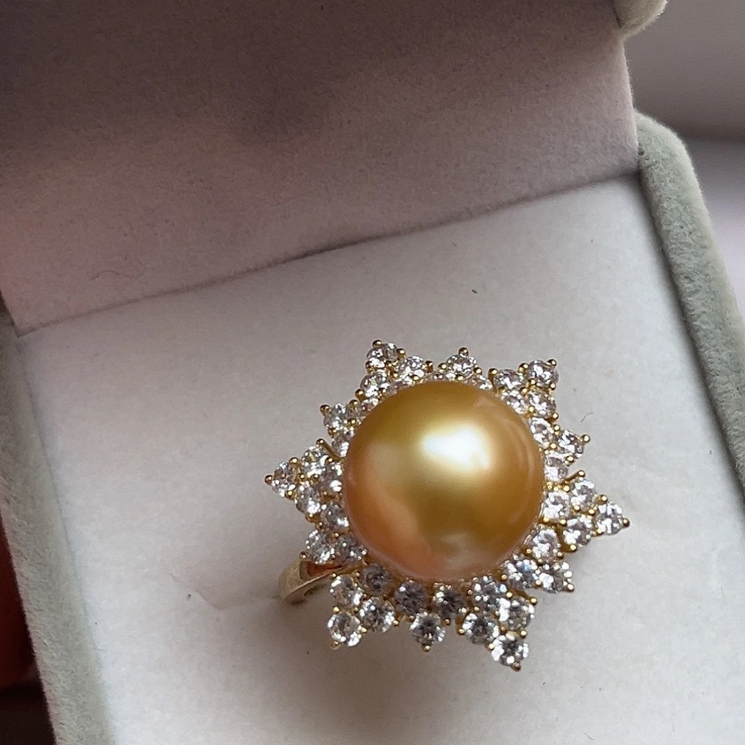 淡水珍珠未镶嵌戒指