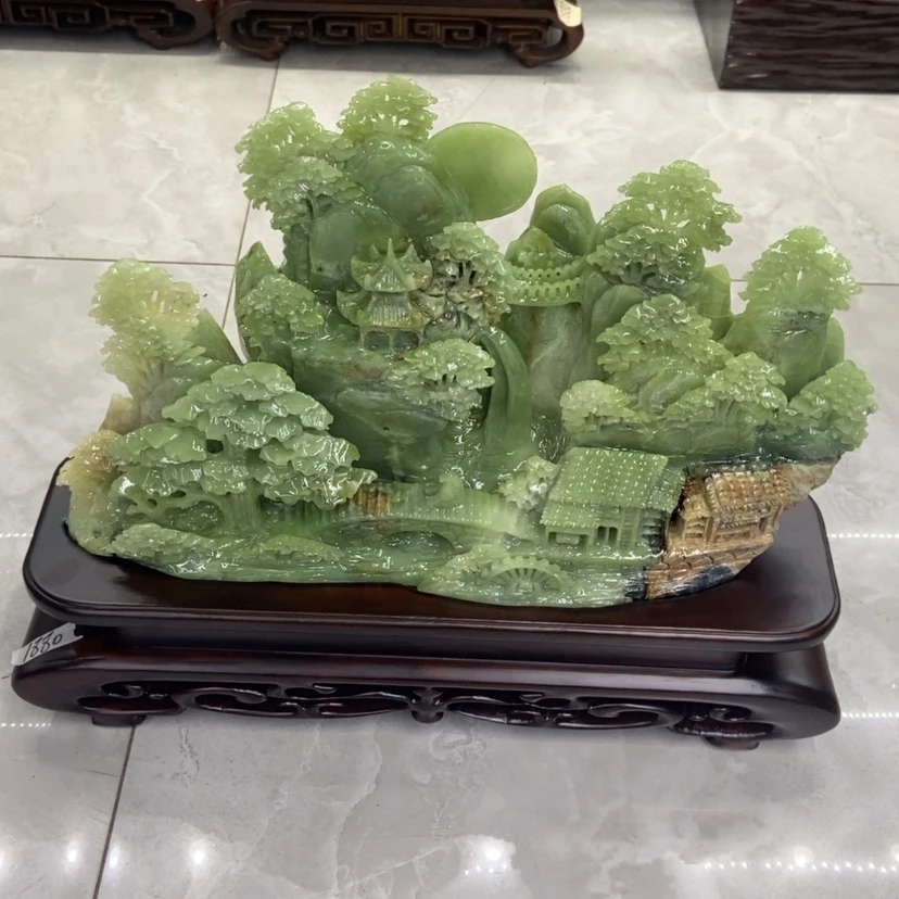 【闪购商品】玉家居摆件手工制作