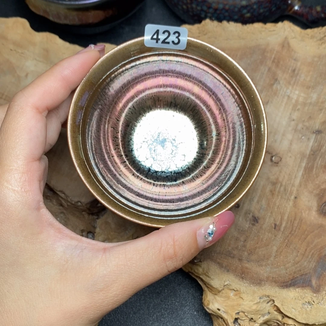 茶盏建窑建盏主人杯423