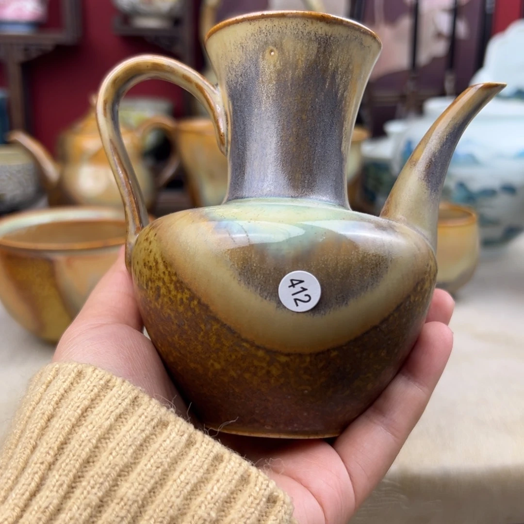 杯纯手工柴烧主人杯