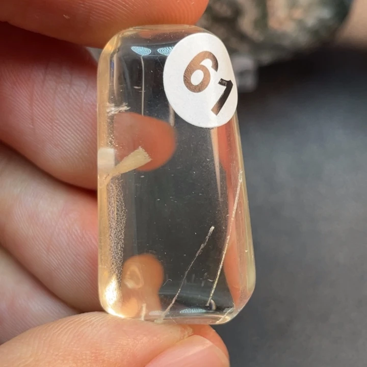 水晶颈饰未镶嵌心**生