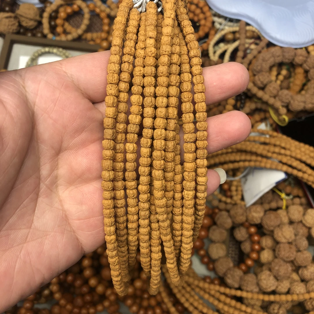 龙切佛手108*7mm脖挂佛手小金刚三日红金刚菩提手串