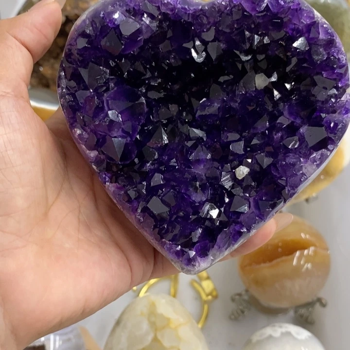 未镶嵌珠宝半成品紫晶