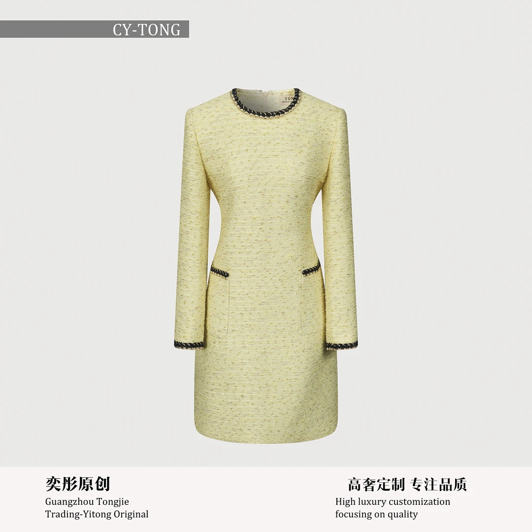 【彤姐原创】气质无袖显腰细显瘦修身时尚宝藏连衣裙W25B292