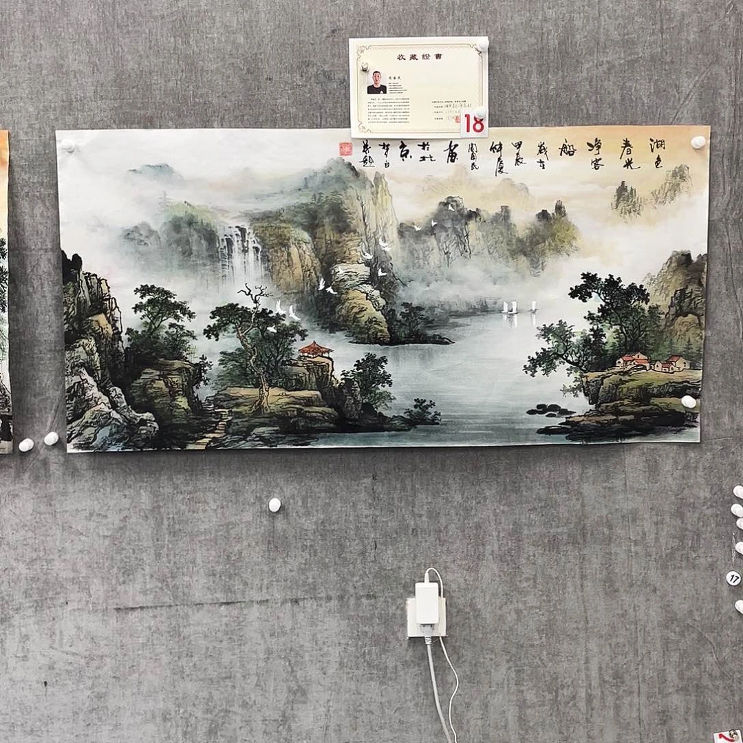 一***骄绘画绘画作品周国民画芯