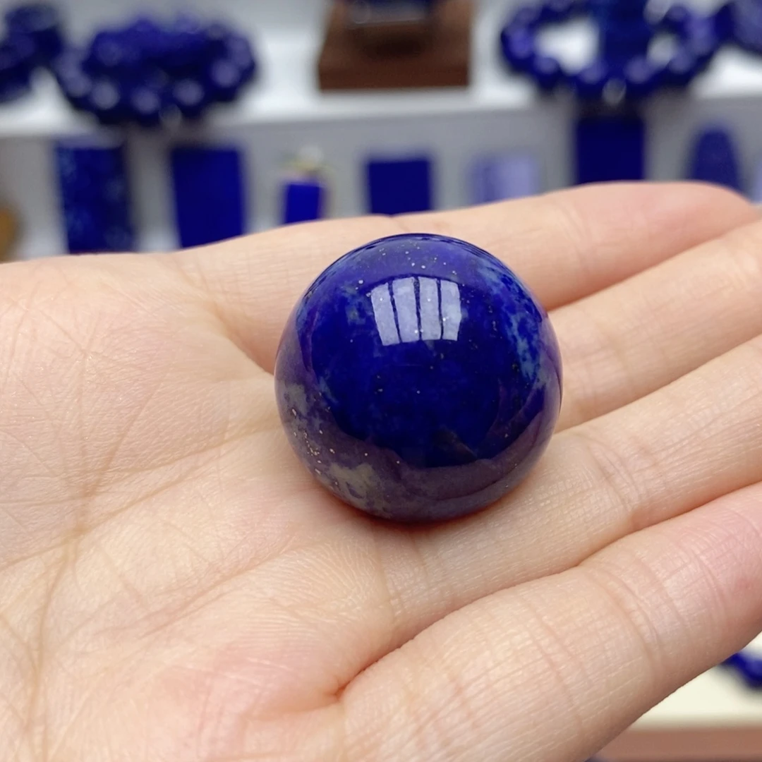未镶嵌青金石单珠23.6mm
