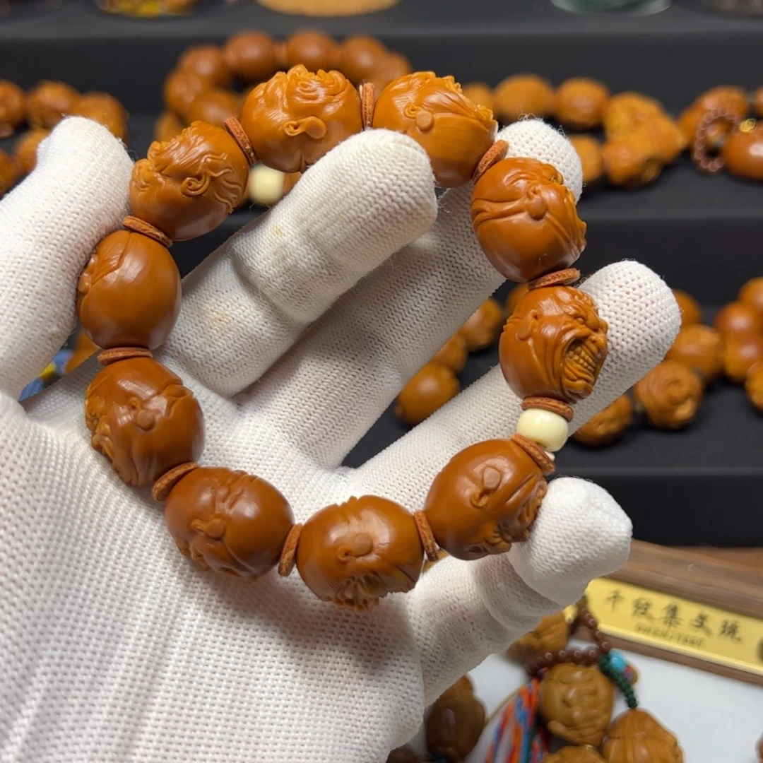 卡***1橄榄核手串/手链1.8恶僧