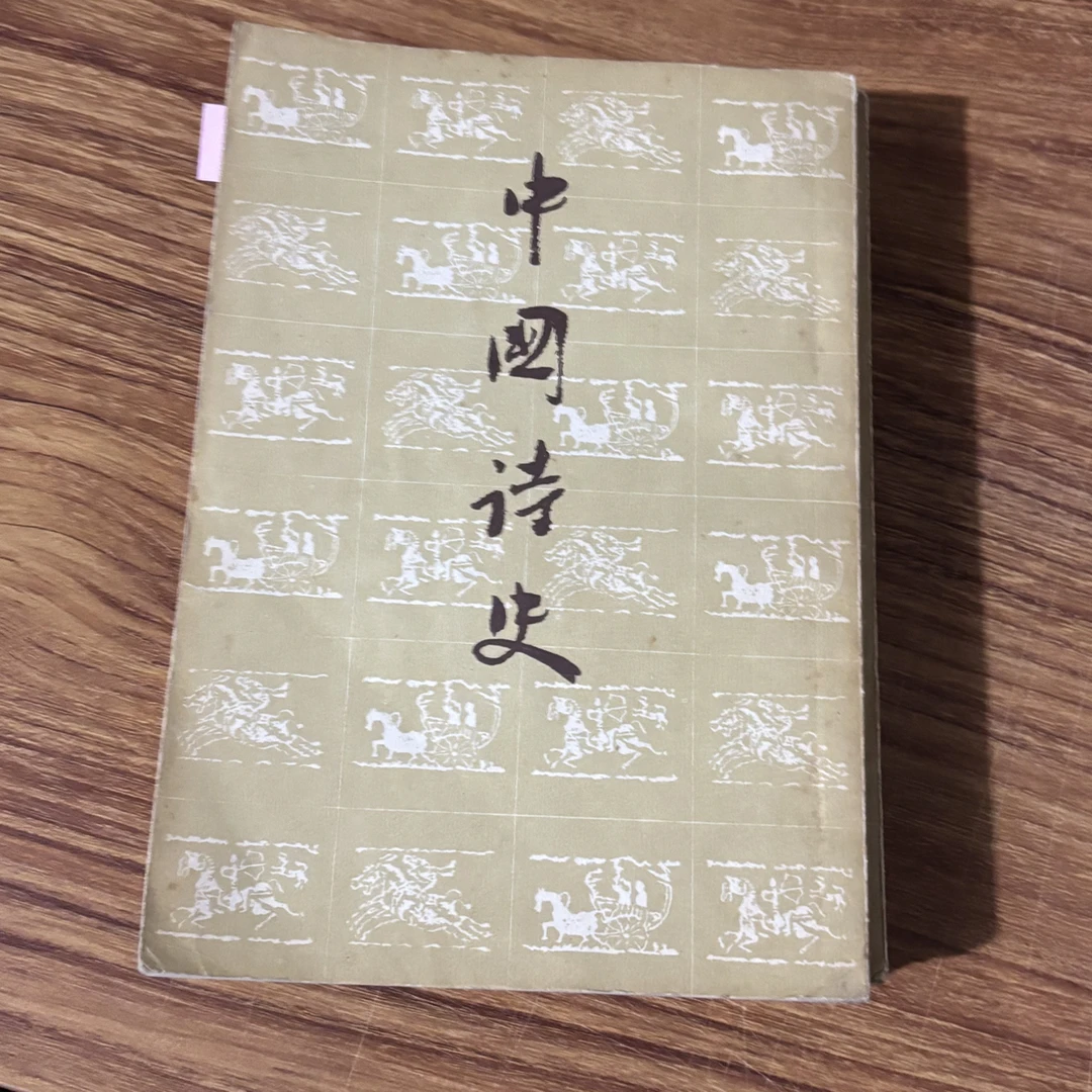 8新  中国诗史 上中下 二手书同款品相直播为准