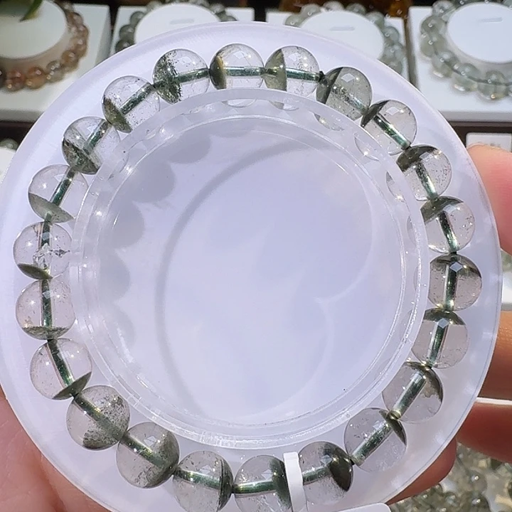 水晶未镶嵌手链绿幽灵