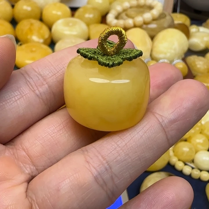 蜜蜡未镶嵌颈饰天然蜜蜡