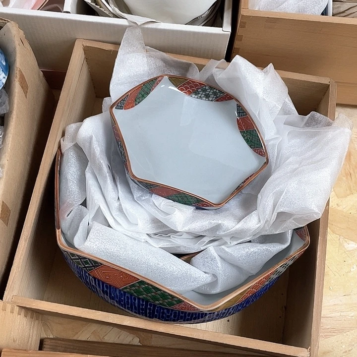 瓷片023 精美瓷器，保真正品1+5