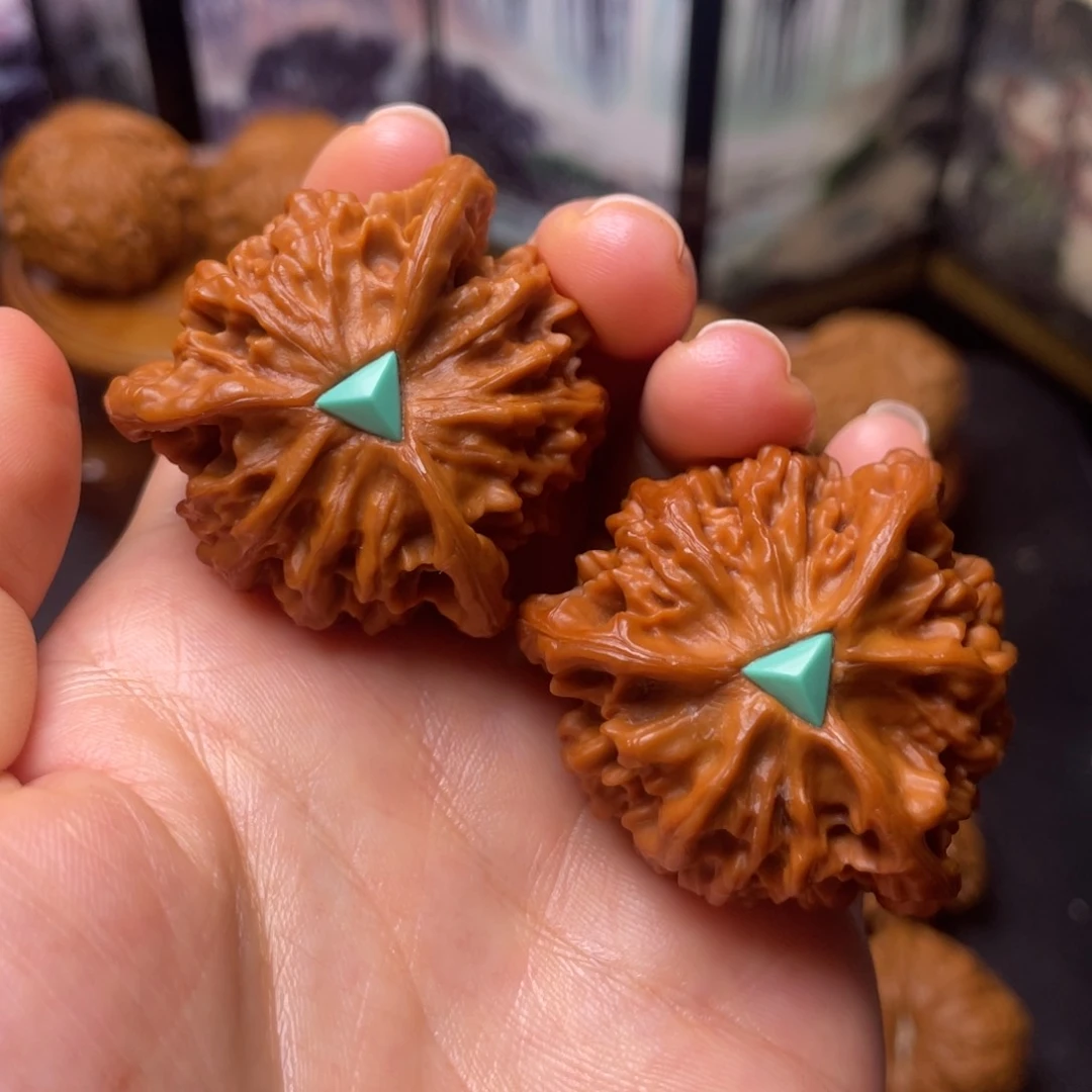 文玩核桃把件41全品天地圆正奔