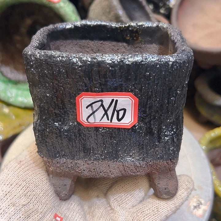 粗陶花盆手工花盆制作