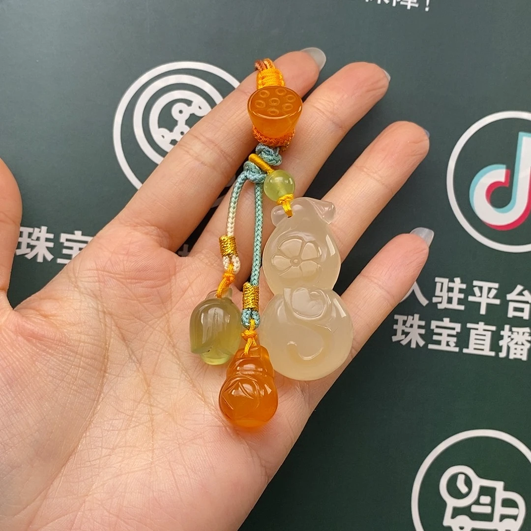 玛瑙/玉髓未镶嵌车挂