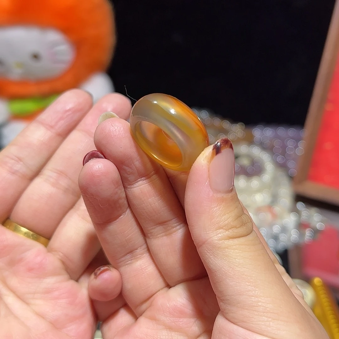 玛瑙/玉髓合金戒指