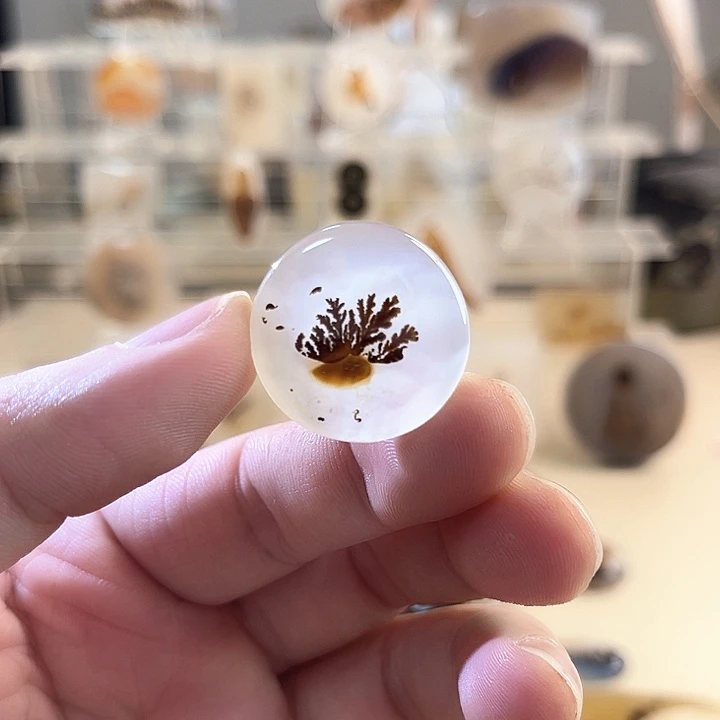 玛瑙/玉髓未镶嵌吊坠(不含链)