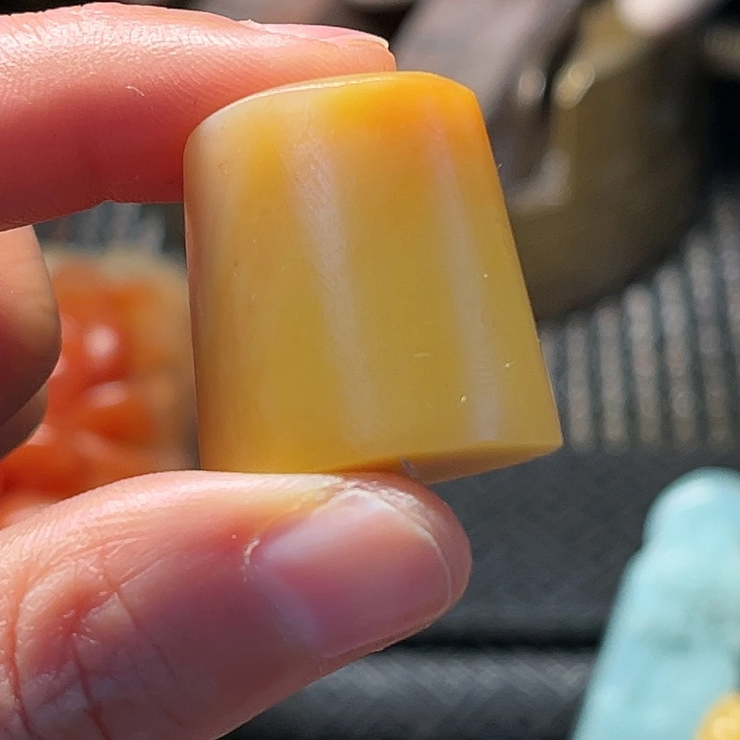 寿山石印石这么大个人都有