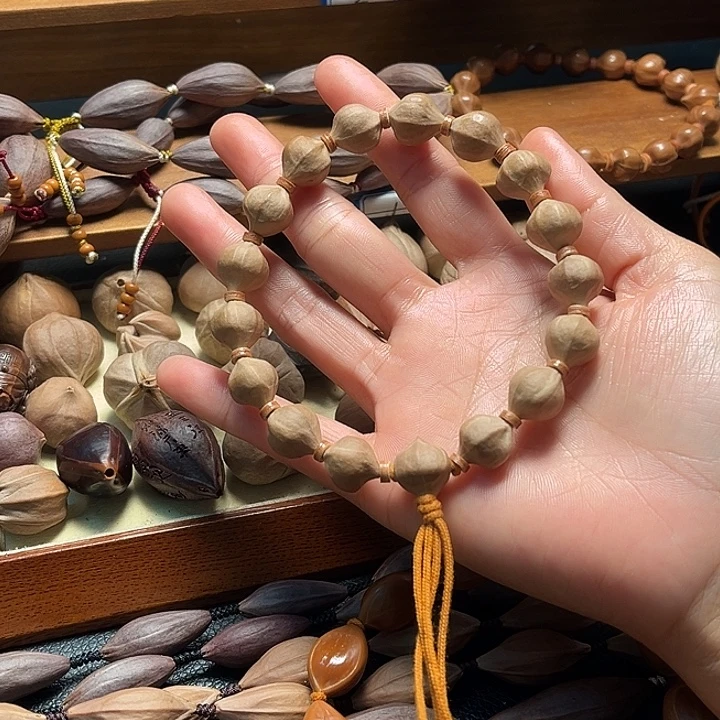 橄榄核手串/手链三花核1.2+尺寸