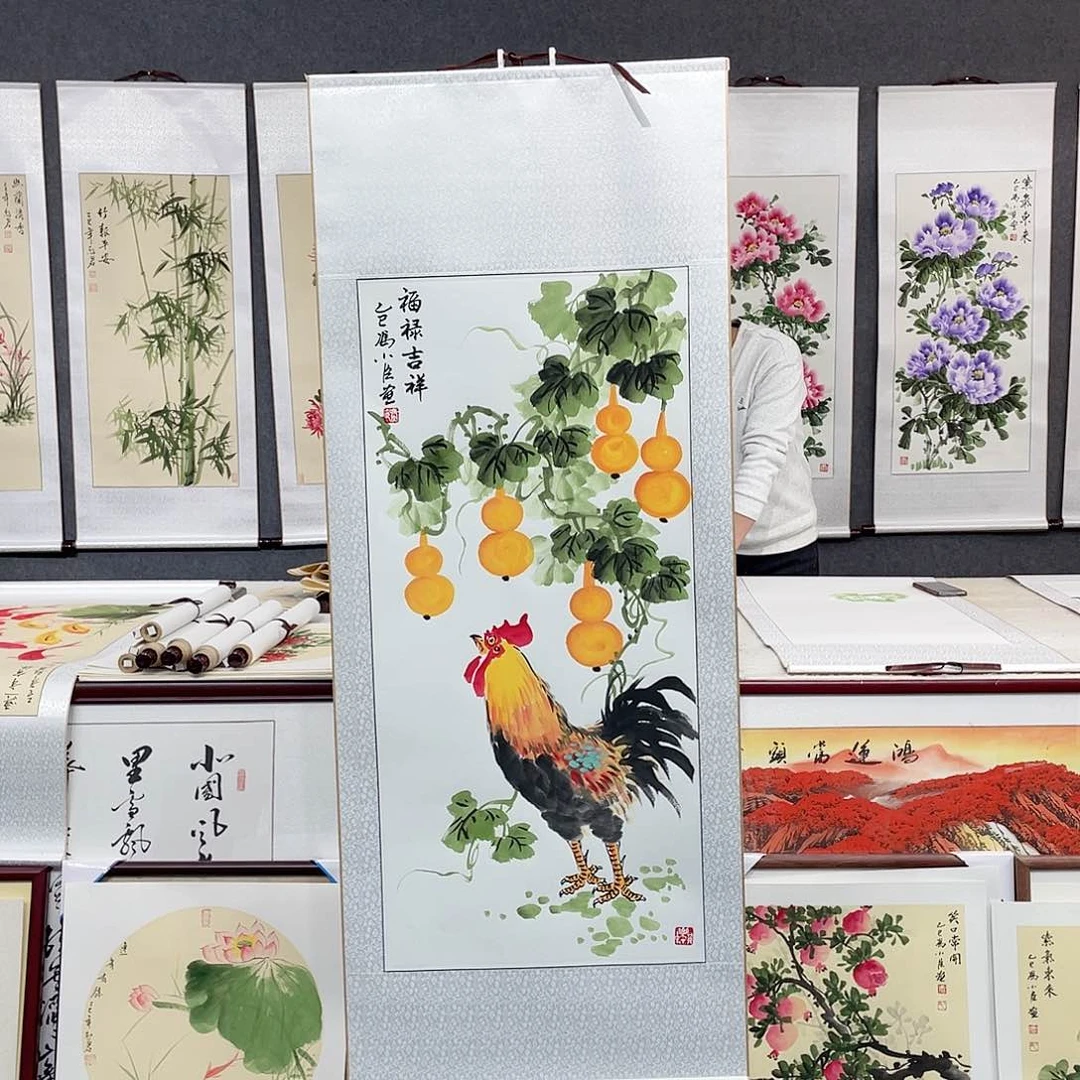 国画手绘作品手绘作品