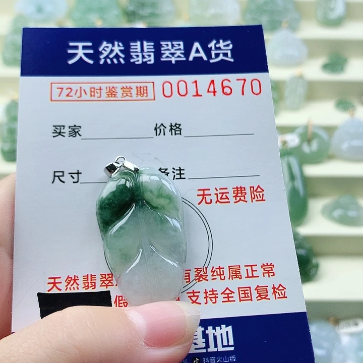 颈饰未镶嵌翡翠吊