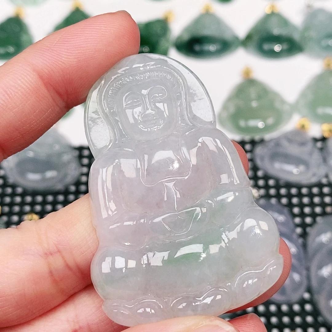 翡翠未镶嵌颈饰吊坠