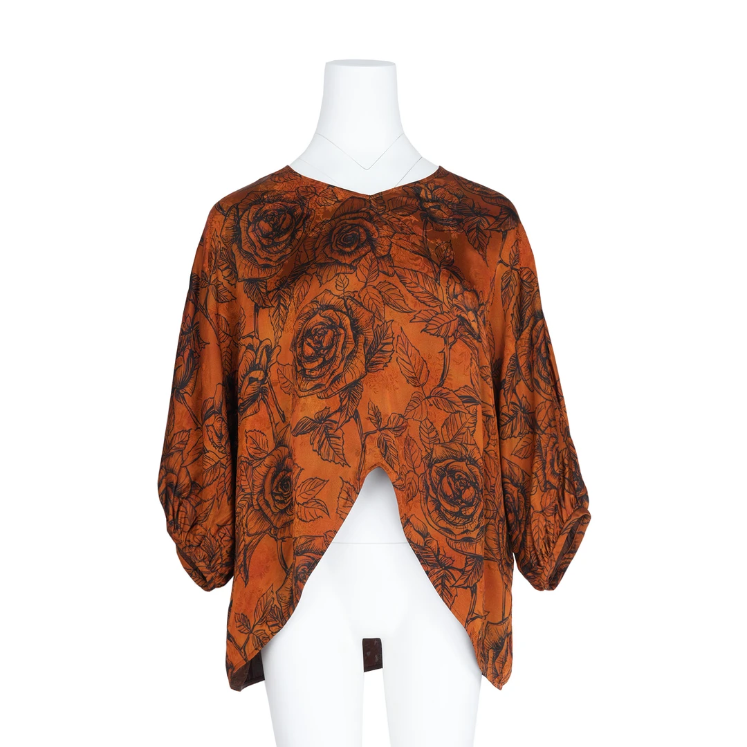 [诗曼]FY8170201新中式复古宽松上衣