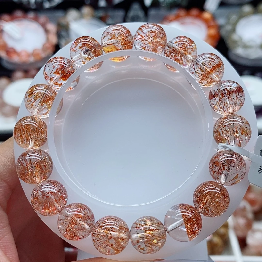 未镶嵌手串水晶金草莓
