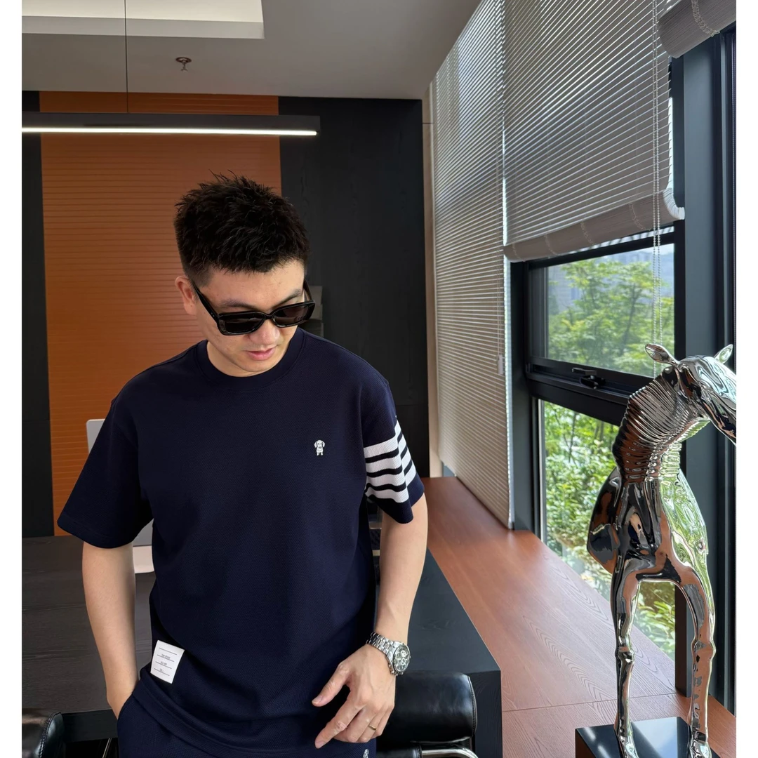 CNZ奢品-2025夏季新款休闲时尚男士休闲套装-DK-6086