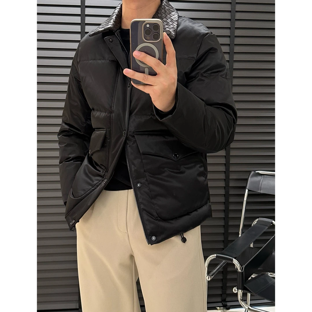 【新年福利款】高蓬松绵羊皮缎面羽绒服*保暖抗寒白鸭绒羽绒服88909