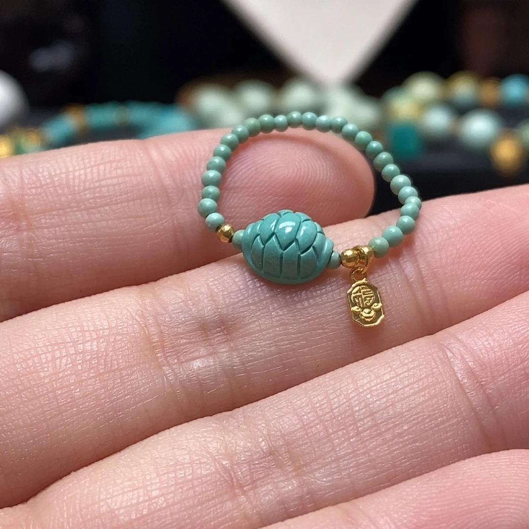 绿松石未镶嵌配饰