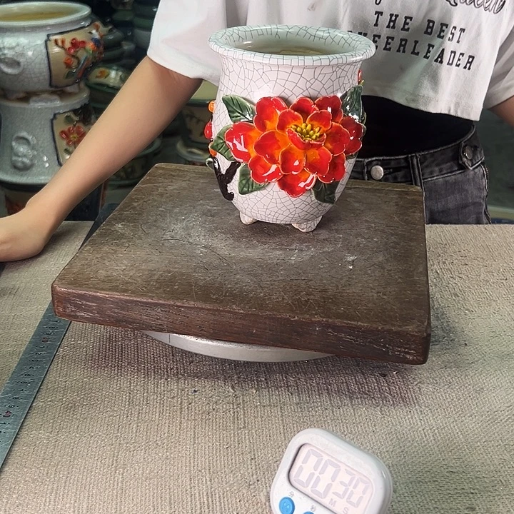 泳坤堂石湾盆陶瓷