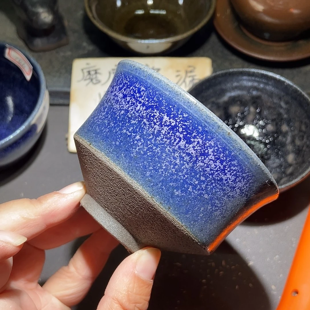 茶盏162 建窑建盏磨底微瑕