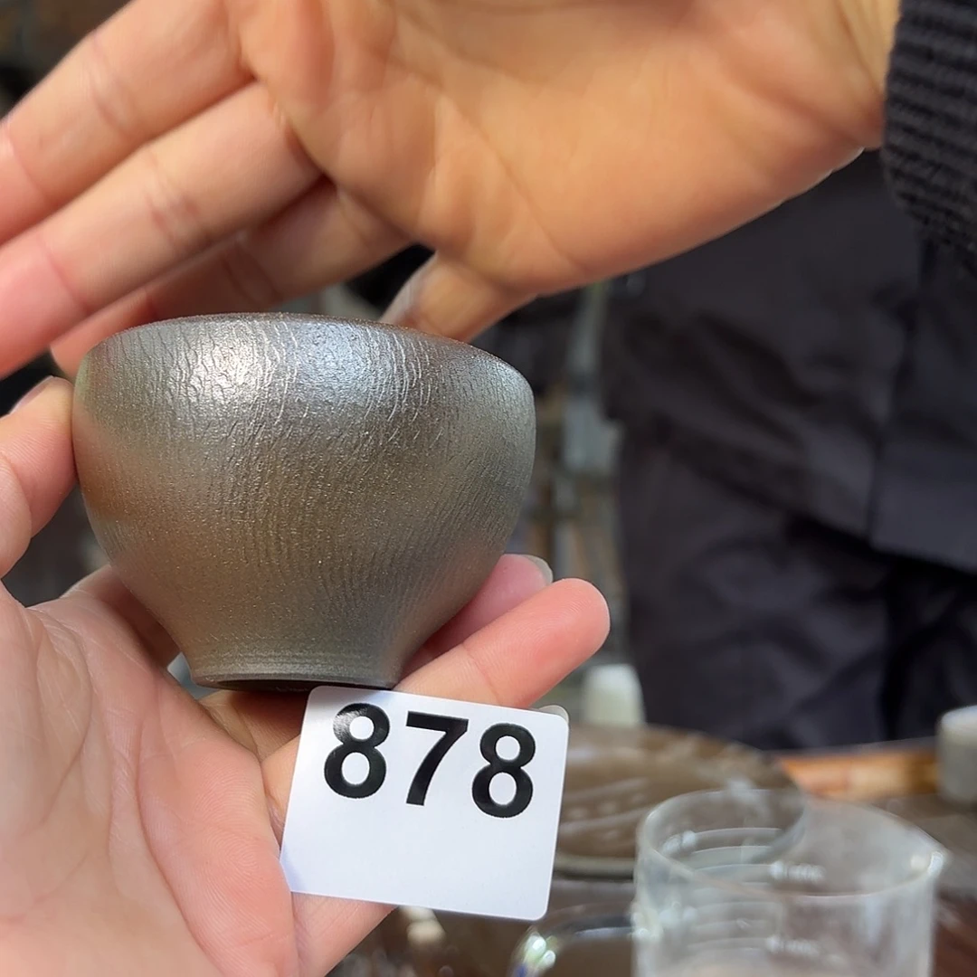 坭兴陶柴烧全手工原矿泥料杯