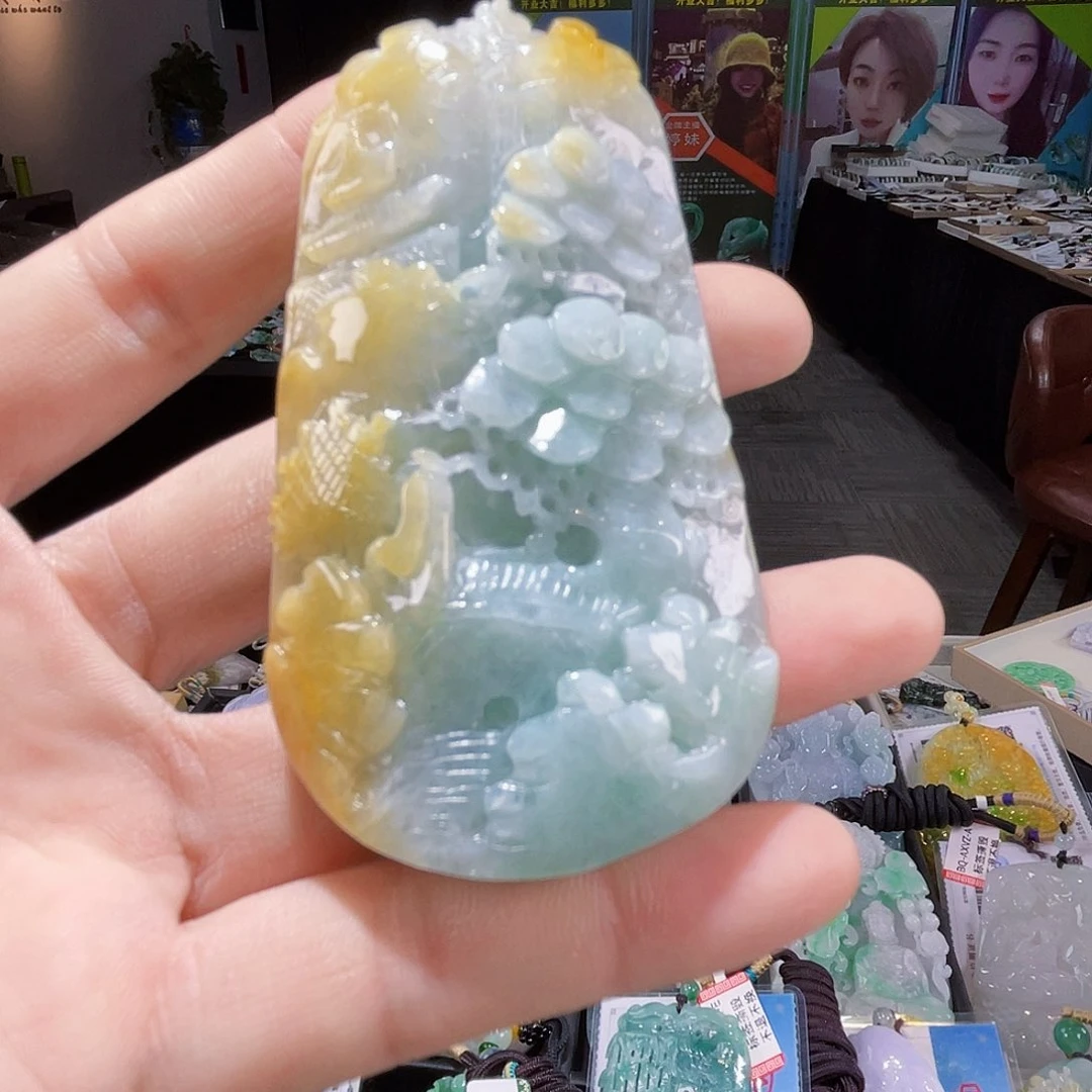 颈饰未镶嵌翡翠一