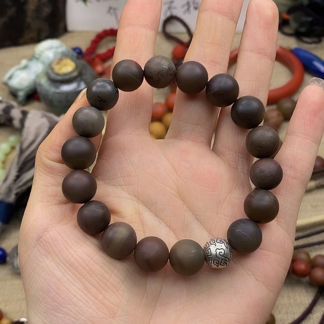 和田玉（糖玉）手链未镶嵌A****?