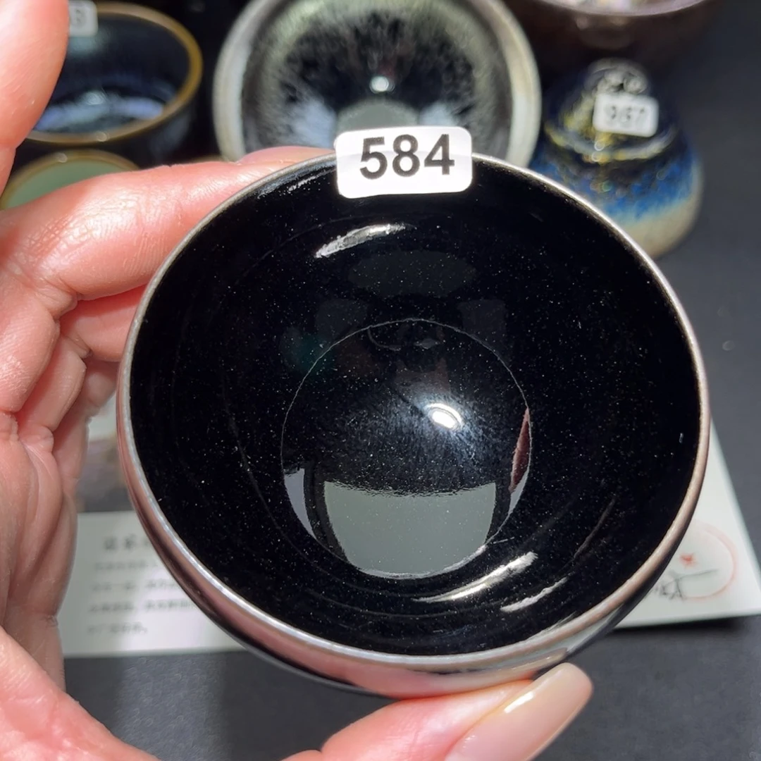 茶盏584 建盏单盏放大漏…………