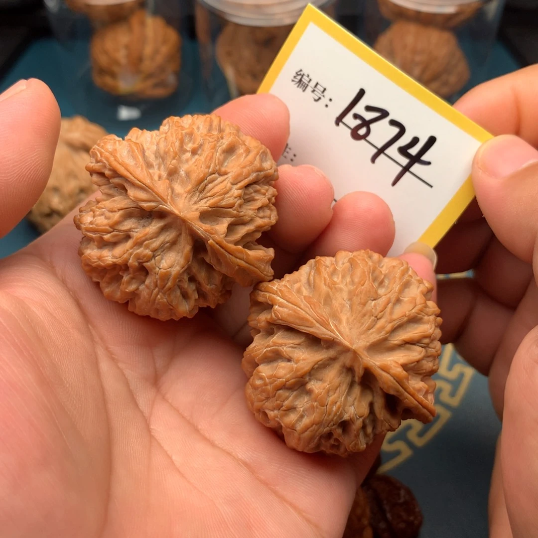 把件文玩核桃45全品苹果1874