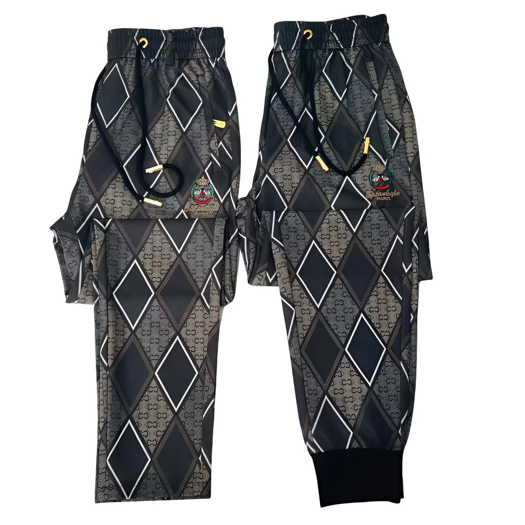 冰丝清仓平口.束口夏款冰凉丝滑垂感时尚百搭高弹舒适男士休闲裤