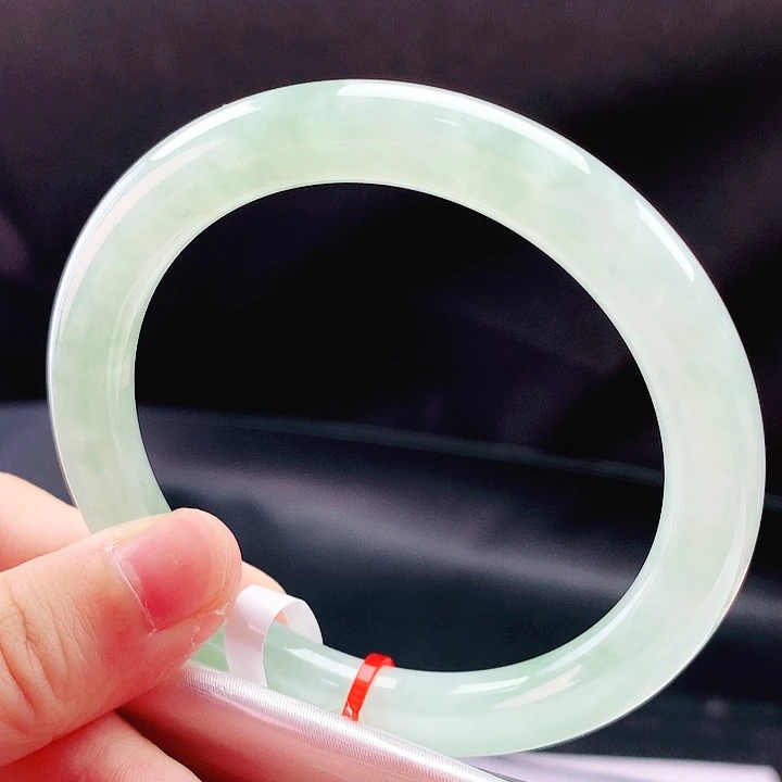 未镶嵌手镯翡翠55圈