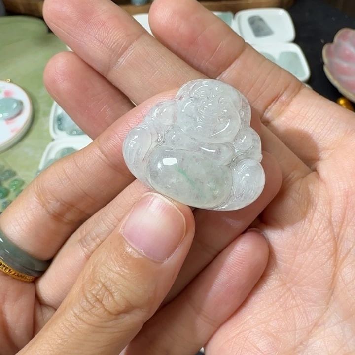 定制翡翠未镶嵌佛公