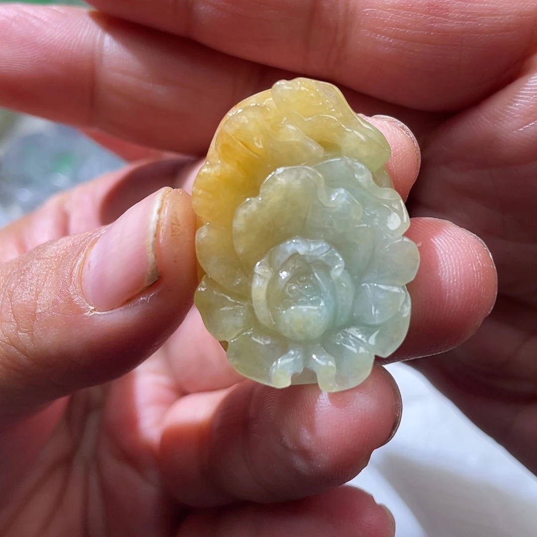 颈饰未镶嵌翡翠翡玉缘翡翠