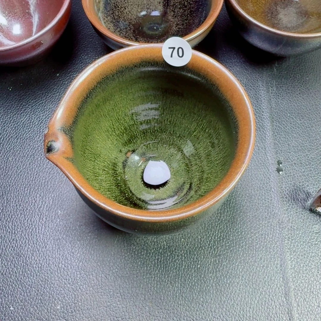 灵***溪茶盏古时茶器建窑建盏70